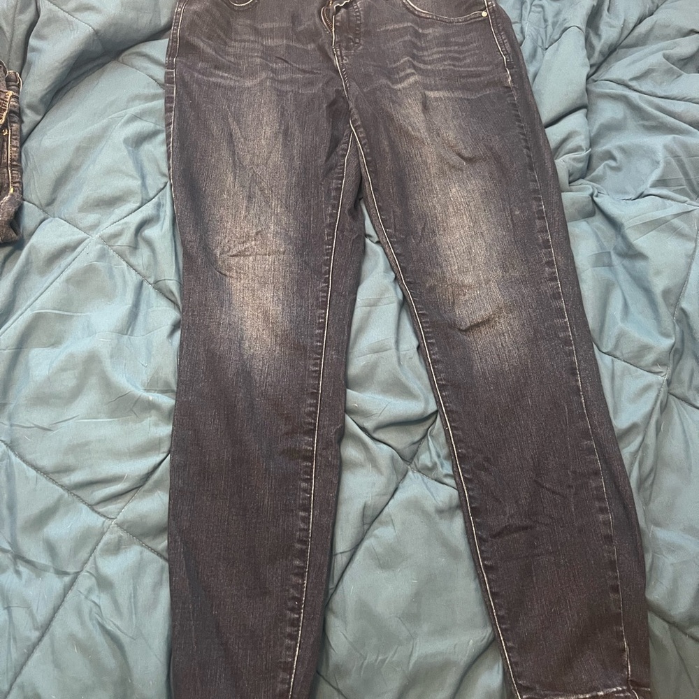 Maurices Dark Blue Wash Skinny Jeans